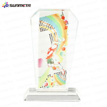 High Quality Directly Factory Hot Selling Sublimation Blank Glass Crystal Photo Frame Printing For Sale Price